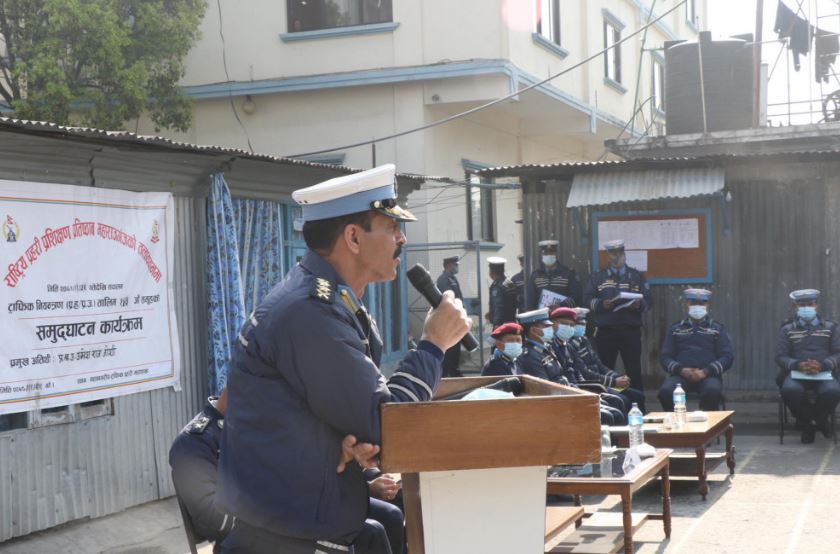 काठमाडौँमा ट्राफिक नियन्त्रण तालिम सुरु